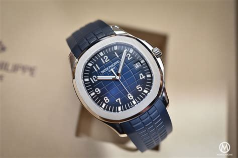 patek philippe aquanaut 5168g-001|patek philippe blue dial.